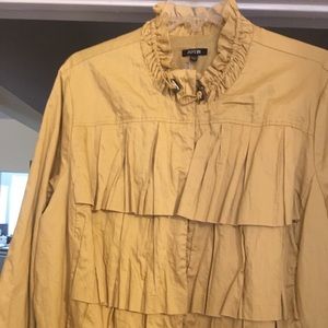 Apt 9 Tiered Ruffled Jacket